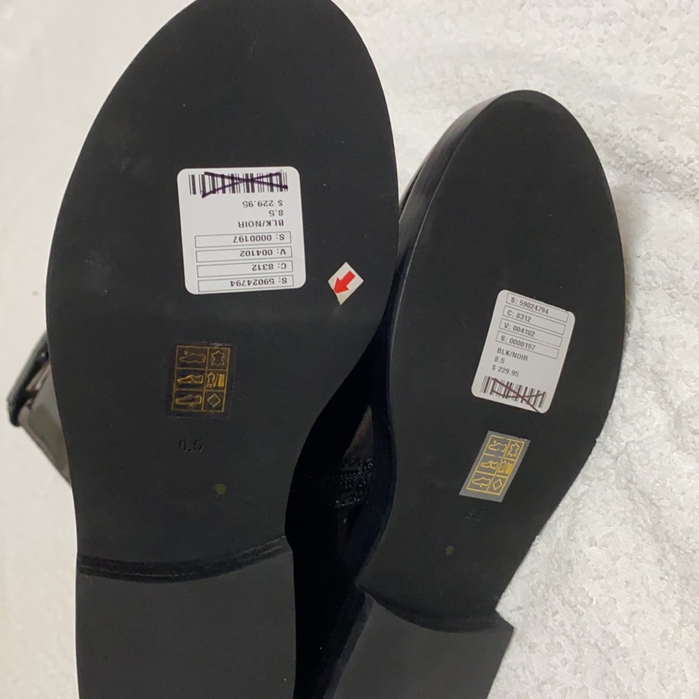 FP x Jeffrey Campbell Black Leather Boots - Picture 8 of 10